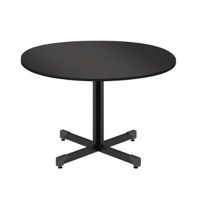 Mesa De Reuniao Redonda 1.2 Red Preto Onix