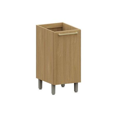 Balcão De Cozinha 40cm 1 Pt Elegance Luciane Móveis Freijó/freijó Brasil