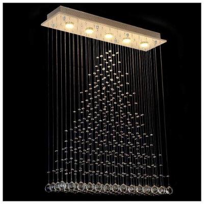 Lustre Para Sala, Quarto, Sala De Jantar, Cozinha, Cristal K9 Base 18x70 70cm