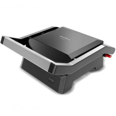 Grill Sanducheira Britania 520w Placas Onduladas Antiaderente Luxx Black 110V