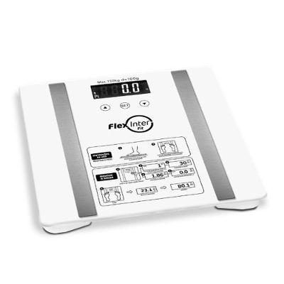 Balança Digital Corporal Com Bioimpedancia Mede 6 Servicos Branco