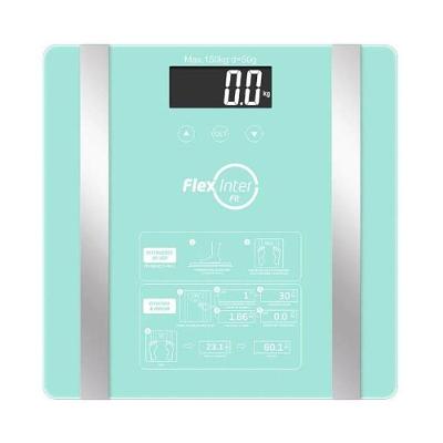 Balança Digital Corporal Com Bioimpedancia Mede 6 Servicos Verde