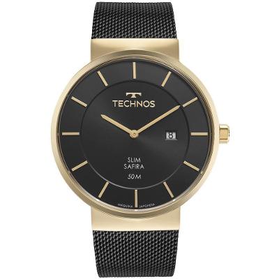 Relógio Technos Masculino Slim Bicolor - Gm17ab-1p Gm17ab-1p