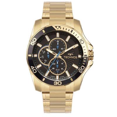 Relógio Technos Masculino Racer Dourado - 6p27duv/1p Relógio Technos Masculino Racer Premium Dourado - 6p27duv/1p