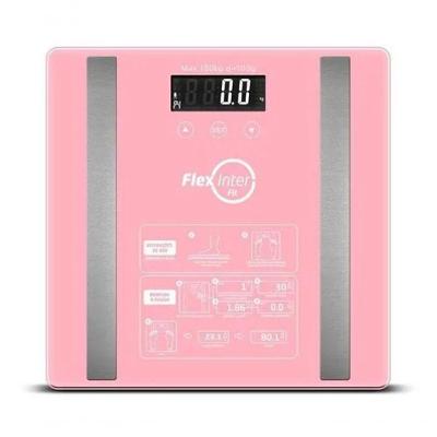 Balança Digital Corporal Com Bioimpedancia Mede 6 Servicos Rosa