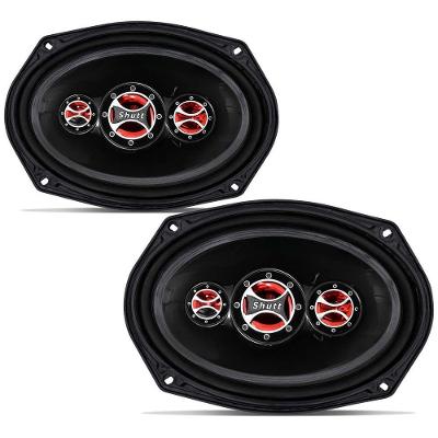 Par De Alto Falantes 6x9 Pol 220w Rms Shutt Quadriaxial