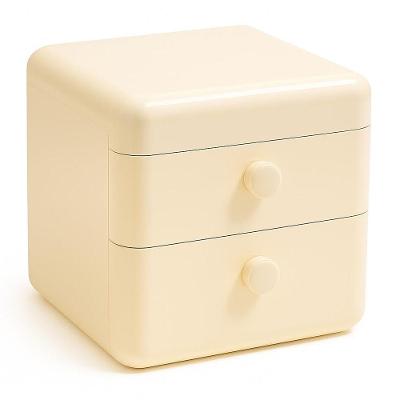 Mini Gaveta De Armazenamento Organizadoram - Bege