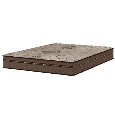 Colchão Casal Molas Ensacadas 138x188x25cm Tokio Marrom Umaflex - Suporta Até 120kg Por Pessoa Marrom