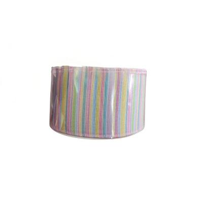 Fita Aramada - 6,3 Cm X 9,14 M - Listrado Colorido