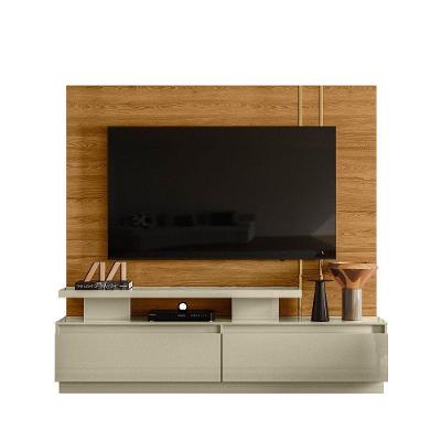 Combo Home + Painel Para Tv 60 Polegadas New Apolo - 7 Decor Cumaru E Opala