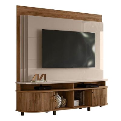 Combo Home + Painel Para Tv 60 Polegadas Daytona - 7 Decor Fendi E Naturale
