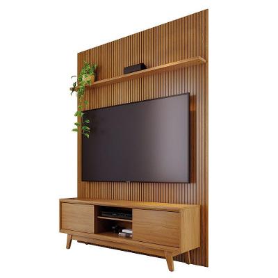 Combo Painel De Tv 60 Polegadas + Rack Milo - 7 Decor Cumaru