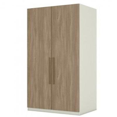 Guarda Roupa Henn Selleto 2 Portas 3 Gavetas Sem Espelho Areia/jequitiba