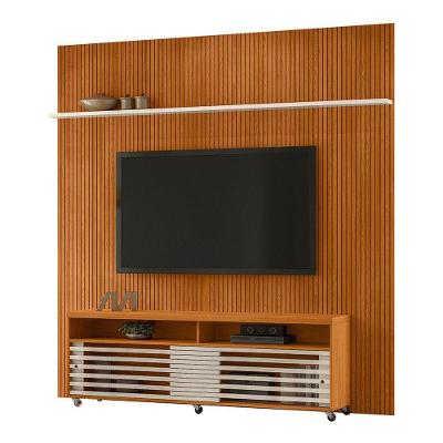 Combo Painel De Tv 60 Polegadas + Rack Frizz New Prestige - 7 Decor Cinamomo E Off White