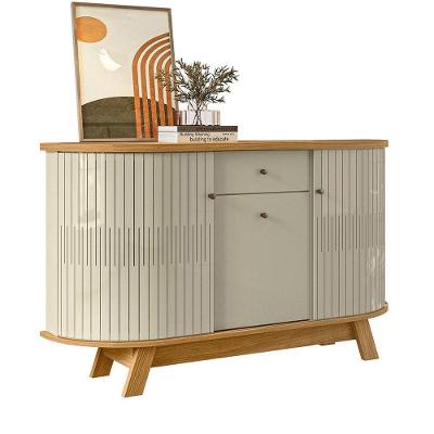 Buffet Aparador Para Sala Monza - 7 Decor Cumaru E Opala