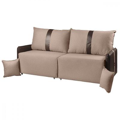 Sofá Para Sala Reclinavel Estofado Doux 200cm Veludo Creme Bege