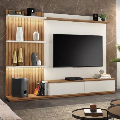 Home Para Sala De Tv Moderno 2 Metros De Largura - Safira - Montanhês Móveis