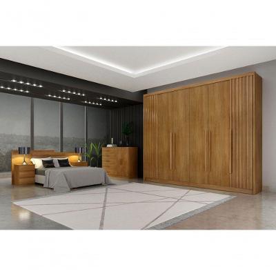 Guarda Roupa Casal 6 Portas 6 Gavetas - Orfeus Ripado-cumaru - Móveis Novo Horizonte
