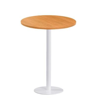 Mesa Pisa Beta Bistrô Fratini 107,50cm (a) Disco Redondo Branco Tampo Mdp Redondo Samba 70cm (l)