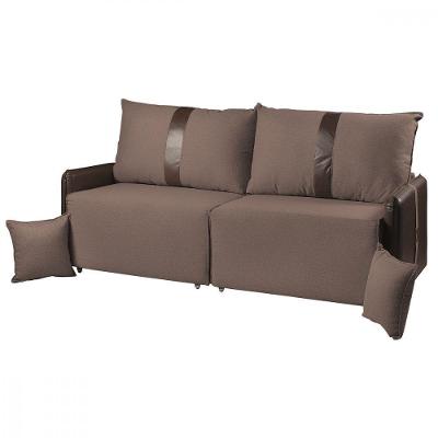 Sofá Para Sala Reclinavel Estofado Doux 200cm Veludo Castor Castor