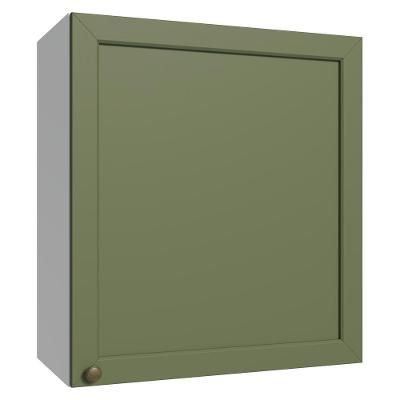 Armário Aéreo 60 Cm 1 Porta Branco/verde Vik Madesa Branco/verde