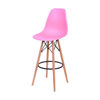 Banqueta Eames Side Rosa