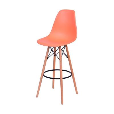 Banqueta Eames Side Laranja