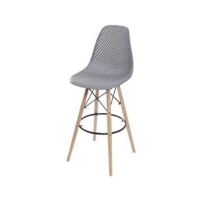 Banqueta Eames Colmeia Cinza
