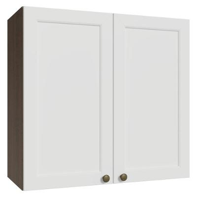 Armário Aéreo 70 Cm 2 Portas Rustic/branco Vik Madesa Rustic/branco