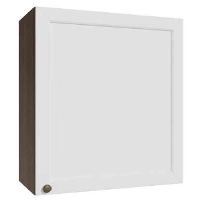 Armário Aéreo 60 Cm 1 Porta Rustic/branco Vik Madesa Rustic/branco