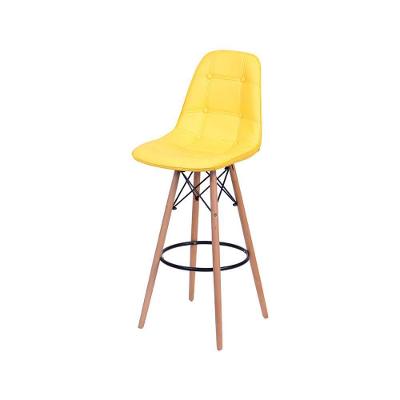 Banqueta Eames Dkr Botonê Amarela