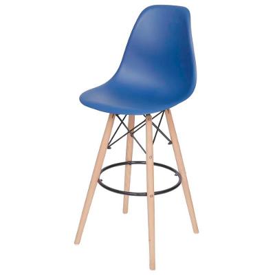 Banqueta Eames Side Azul Marinho