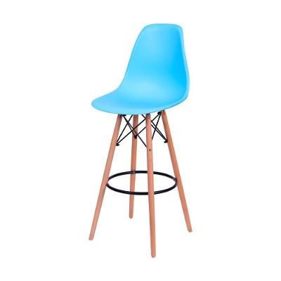 Banqueta Eames Side Azul