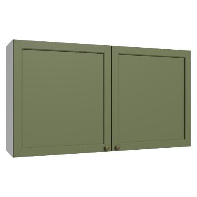Armário Aéreo 120 Cm 2 Portas Branco/verde Vik Madesa Branco/verde