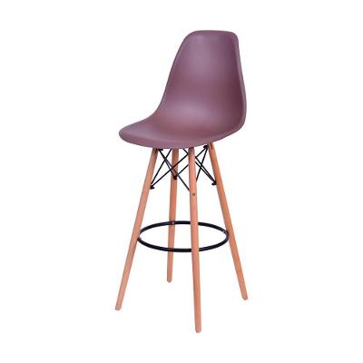 Banqueta Eames Side Marrom