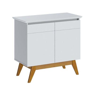 Buffet Classic 2pts - Branco Acetinado