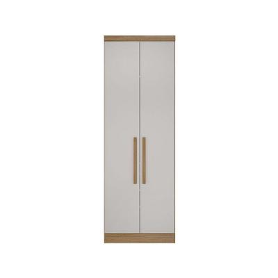 Modulado 2 Portas 3 Gavetas - Rizon-cumaru Off White - Móveis Novo Horizonte