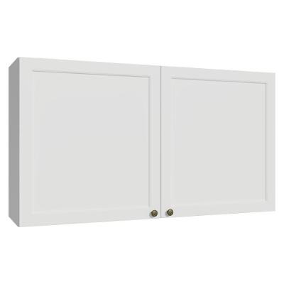 Armário Aéreo 120 Cm 2 Portas Branco Vik Madesa Branco