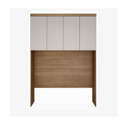 Modulado Aéreo Casal 4 Portas - Rizon-cumaru Off White - Móveis Novo Horizonte