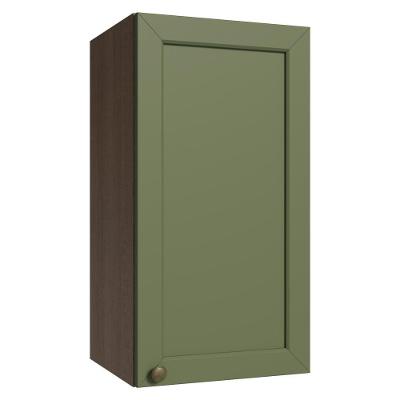 Armário Aéreo 35 Cm 1 Porta Rustic/verde Vik Madesa Rustic/verde