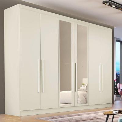 Guarda Roupa Casal 6 Portas 6 Gavetas - Oslo-off White - Made Marcs