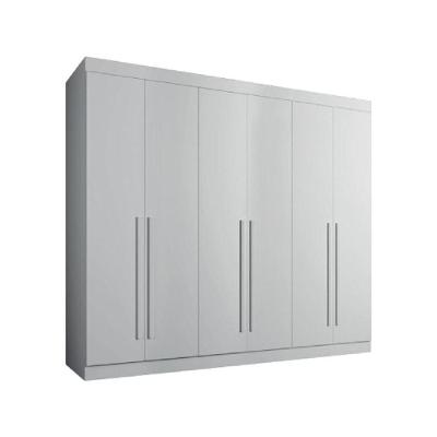 Guarda Roupa Casal 6 Portas 6 Gavetas - Diamante-branco - Leifer Móveis
