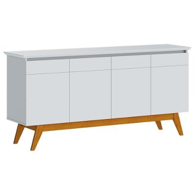Buffet Classic 4pts - Branco Acetinado