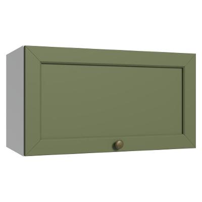 Armário Aéreo 60 Cm 1 Porta Basculante Branco/verde Vik Madesa Branco/verde