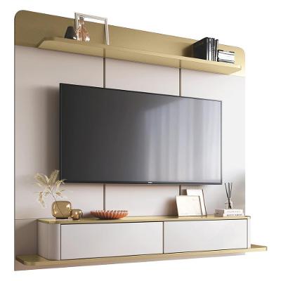 Home Suspenso Galax Off White-champanhe Para Tv Até 70? Hb Móveis Off White-champanhe