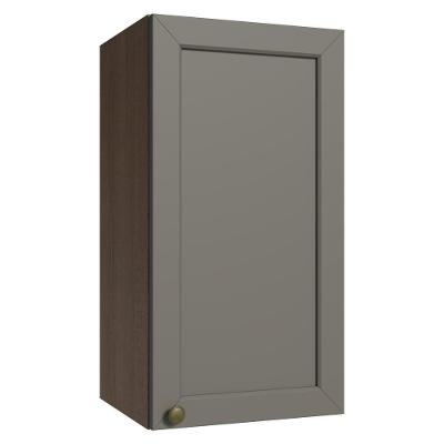 Armário Aéreo 35 Cm 1 Porta Rustic/cinza Vik Madesa Rustic/cinza