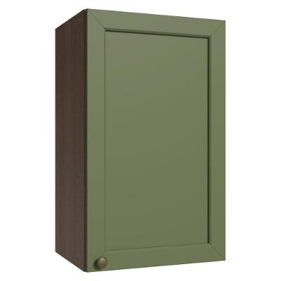 Armário Aéreo 40 Cm 1 Porta Rustic/verde Vik Madesa Rustic/verde