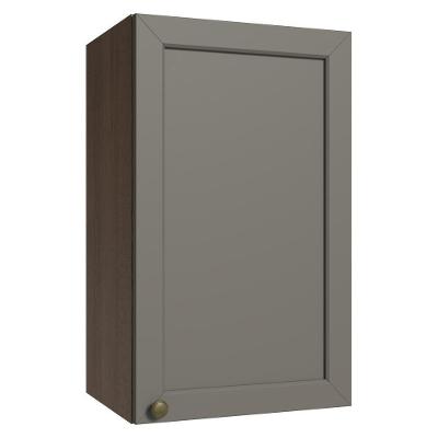 Armário Aéreo 40 Cm 1 Porta Rustic/cinza Vik Madesa Rustic/cinza