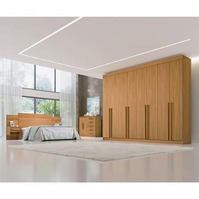 Guarda Roupa 100% Mdf 8 Portas 8 Gavetas - Daymont - Móveis D'doro