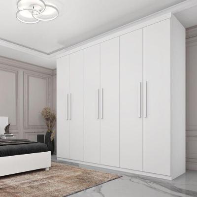 Guarda Roupa Casal 6 Portas 4 Gavetas - Suécia-neve - Tcil Móveis